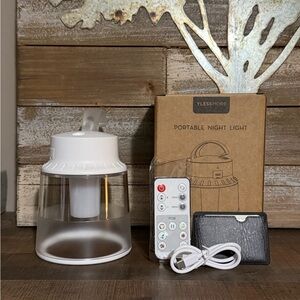 Portable Night Light with Remote